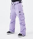 Dope Iconic Spodnie Snowboardowe Mężczyźni Faded Violet