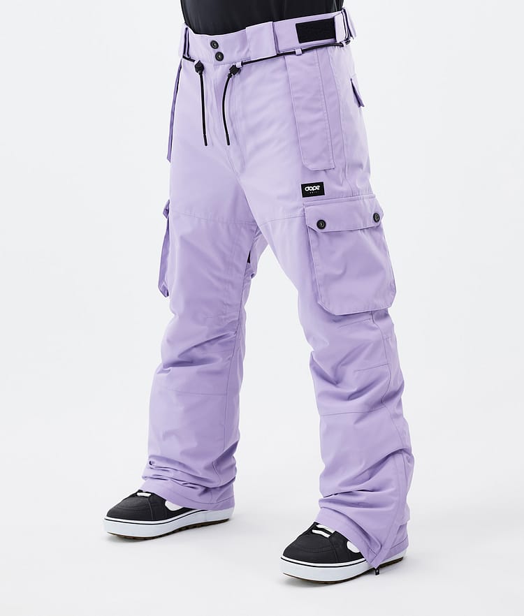 Dope Iconic Pantalones Snowboard Hombre Faded Violet - Lila