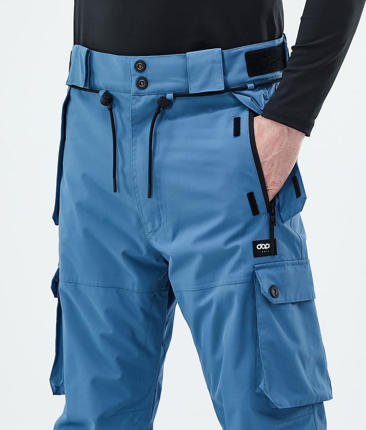 Dope Iconic Spodnie Snowboardowe Mężczyźni Blue Steel, Image 5 of 7
