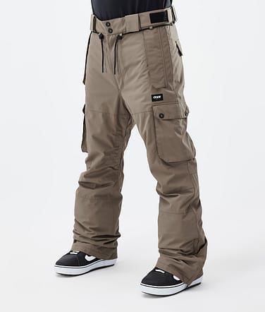 Dope Iconic Snowboard Pants Men Walnut