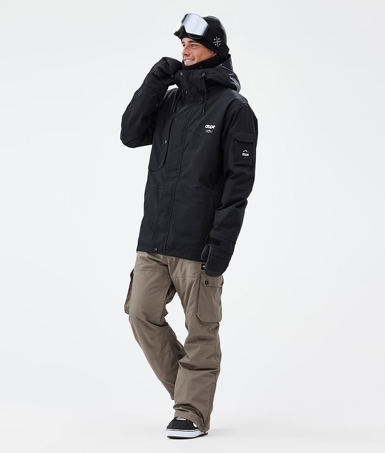 Dope Iconic Kalhoty na Snowboard Pánské Walnut