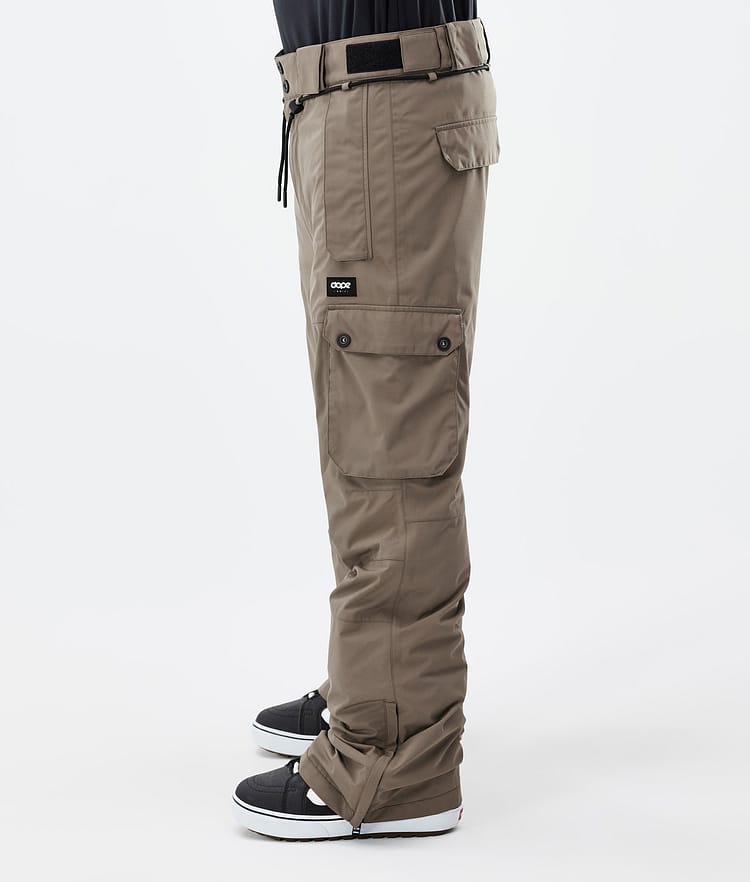 Dope Iconic Spodnie Snowboardowe Mężczyźni Walnut