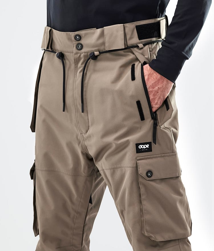 Dope Iconic Ski Pants Men Walnut