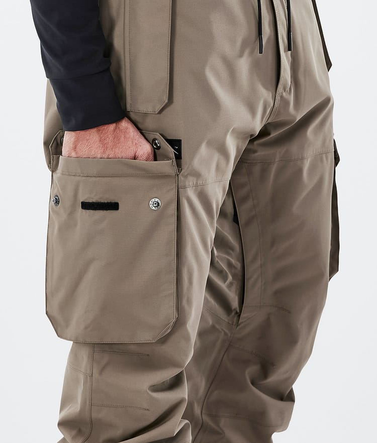 Dope Iconic Ski Pants Men Walnut