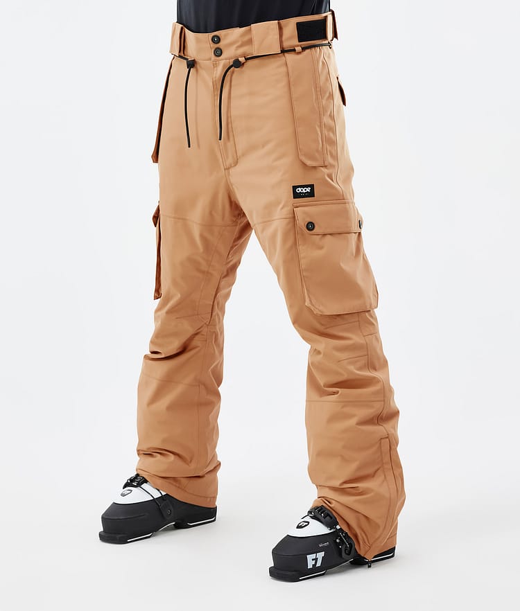 Dope Iconic Pantalones Esquí Hombre Khaki Yellow - Amarillo