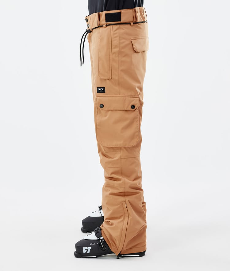 Dope Iconic Ski Pants Men Khaki Yellow, Image 2 of 6