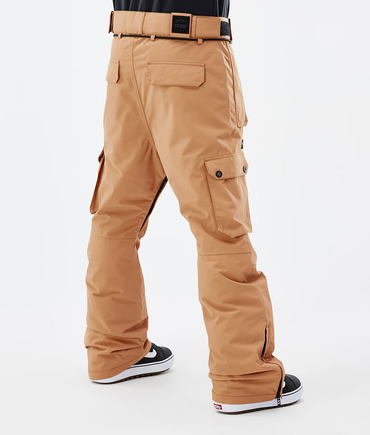 Dope Iconic Pantalon de Snowboard Homme Khaki Yellow