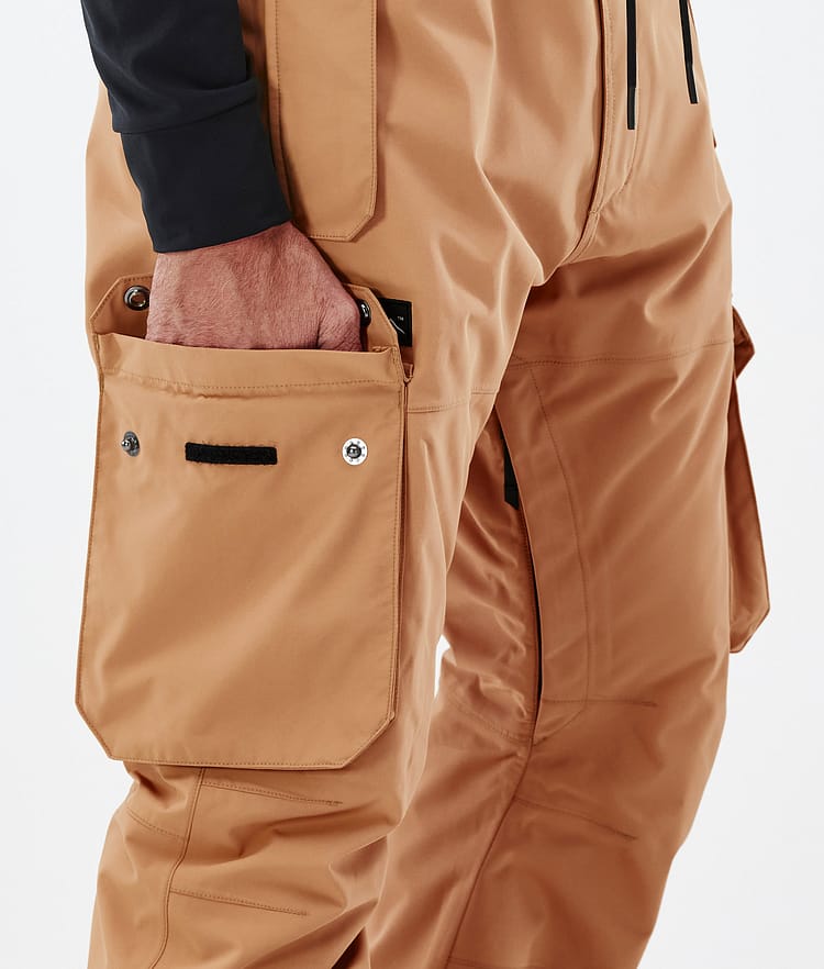 Dope Iconic Ski Pants Men Khaki Yellow, Image 5 of 6