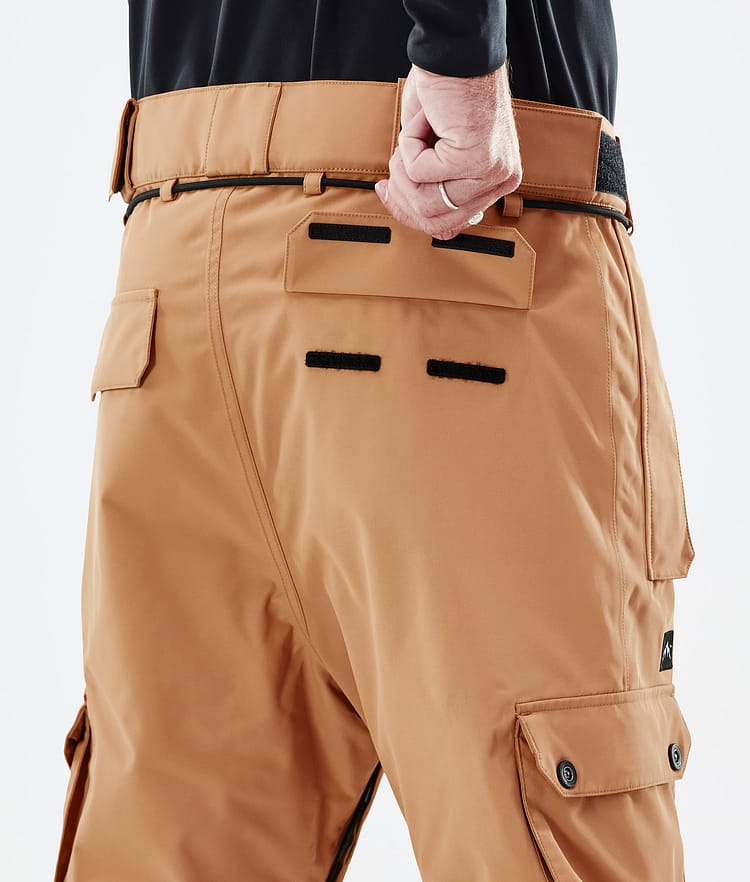 Dope Iconic Pantalon de Snowboard Homme Khaki Yellow, Image 6 sur 6