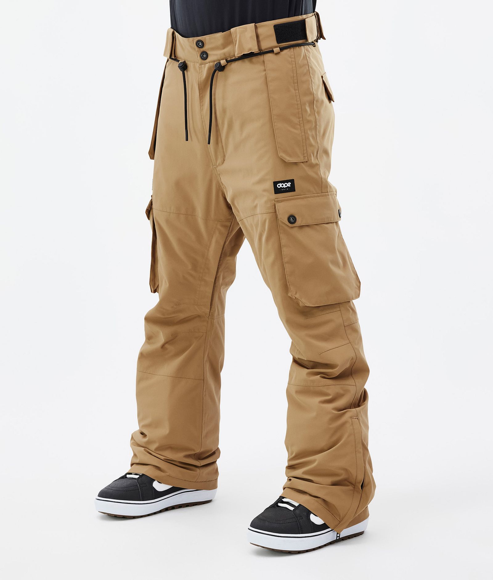 Dope Iconic Pantalones Snowboard Hombre Gold - Dorado
