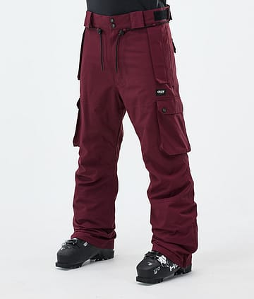 Dope Iconic Pantalon de Ski Don Burgundy