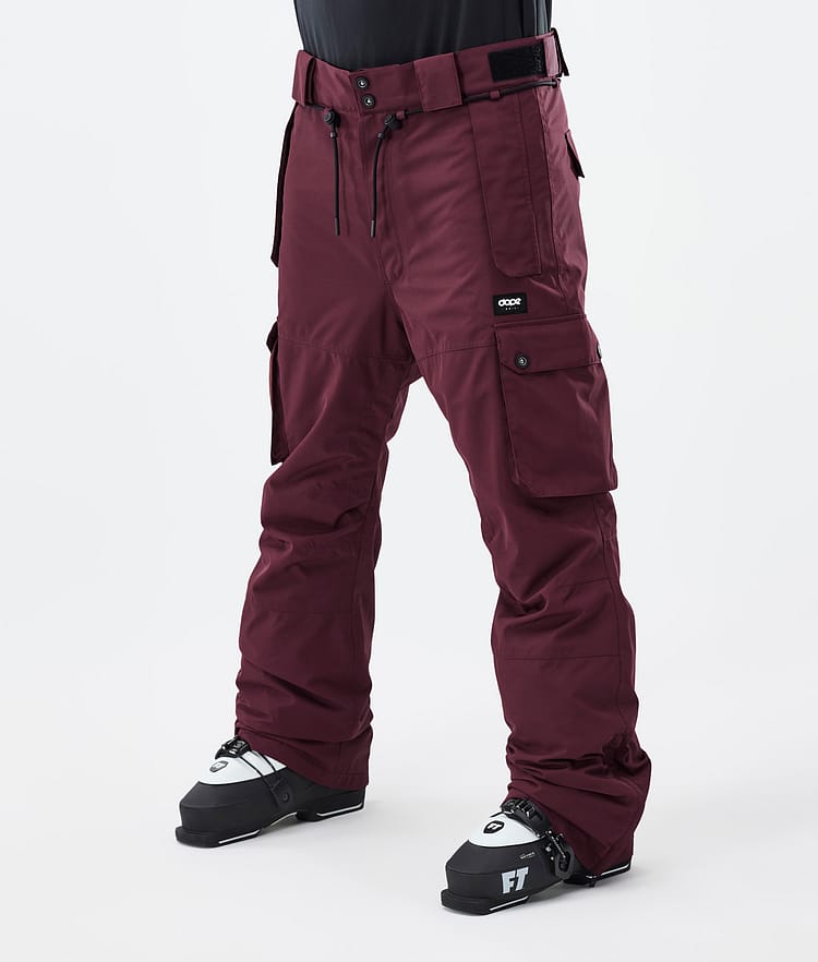 Dope Iconic Pantalones Esquí Hombre Don Burgundy