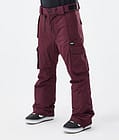 Dope Iconic Snowboard Bukser Herre Don Burgundy Renewed, Billede 1 af 7