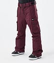 Dope Iconic Snowboard Pants Men Don Burgundy