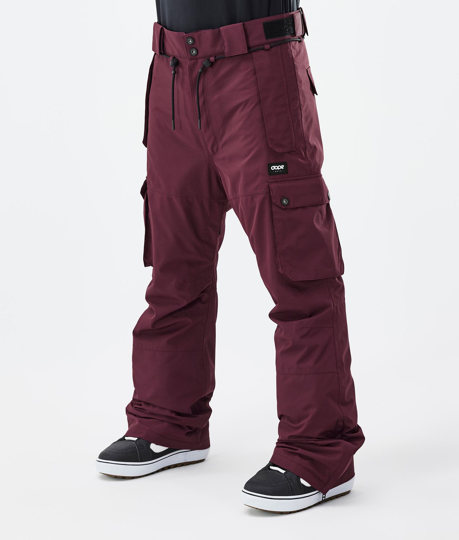 Dope Iconic Snowboard Broek Heren Don Burgundy Renewed, Afbeelding 1 van 7