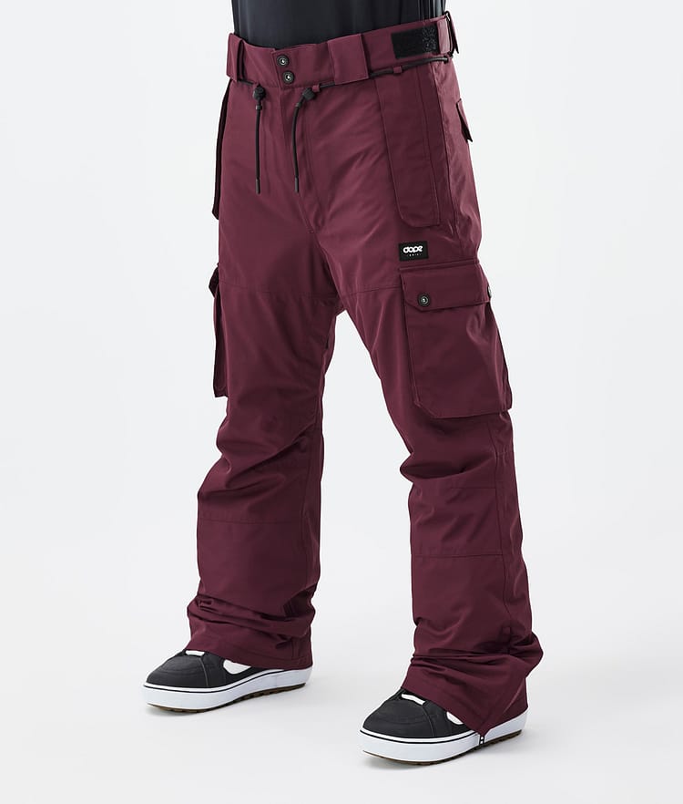 Dope Iconic Snowboard Broek Heren Don Burgundy, Afbeelding 1 van 7
