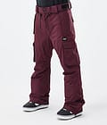 Dope Iconic Pantalon de Snowboard Homme Don Burgundy