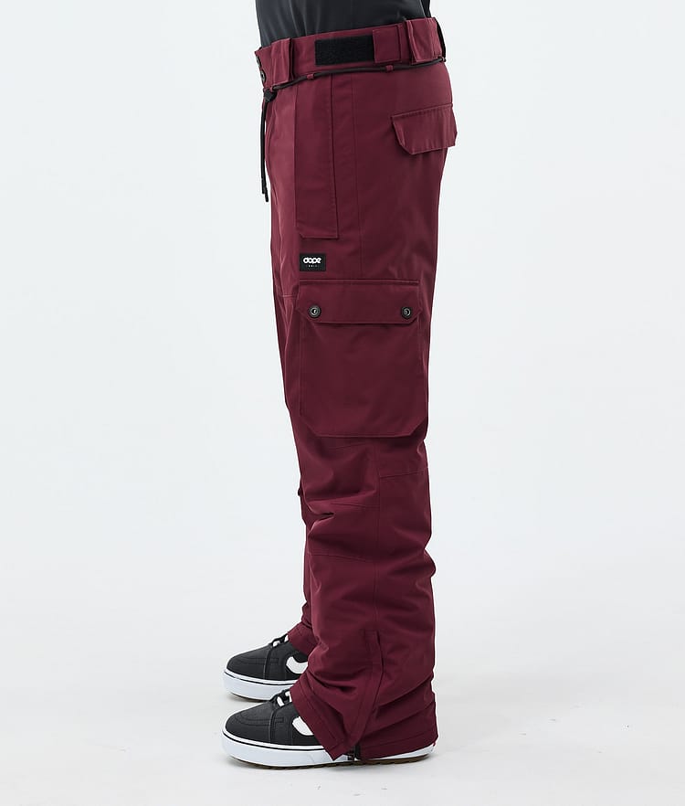 Dope Iconic Snowboard Pants Men Don Burgundy, Image 3 of 7