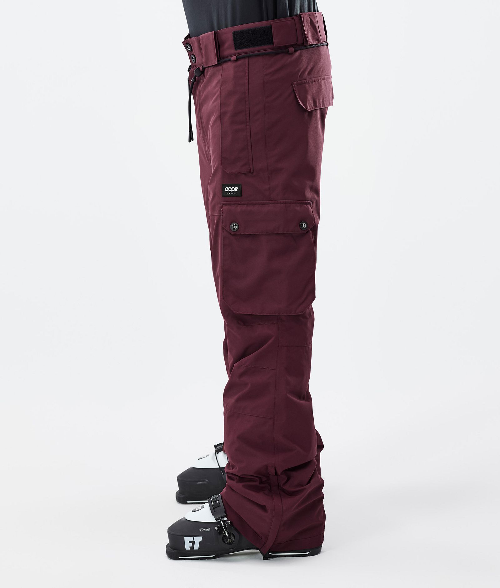 Dope Iconic Skihose Herren Don Burgundy, Bild 3 von 7