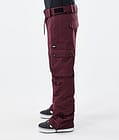 Dope Iconic Pantalon de Snowboard Homme Don Burgundy, Image 3 sur 7