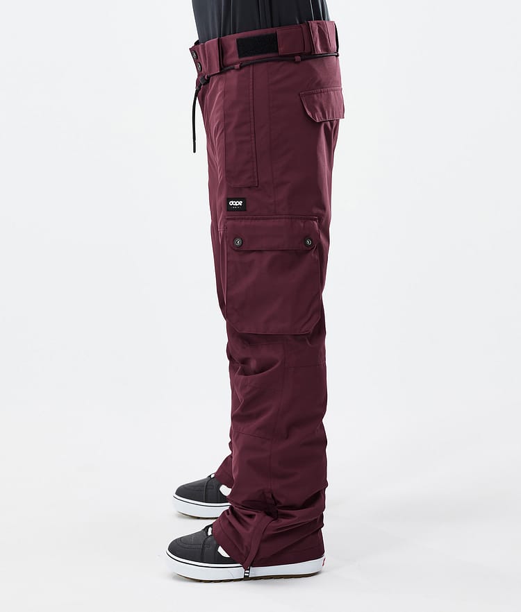 Dope Iconic Pantalon de Snowboard Homme Don Burgundy Renewed, Image 3 sur 7