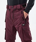 Dope Iconic Pantalon de Ski Homme Don Burgundy, Image 5 sur 7