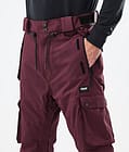Dope Iconic Pantalon de Snowboard Homme Don Burgundy, Image 5 sur 7