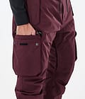 Dope Iconic Kalhoty na Snowboard Pánské Don Burgundy, Obrázek 6 z 7
