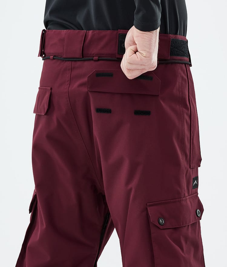 Dope Iconic Snowboard Pants Men Don Burgundy, Image 7 of 7