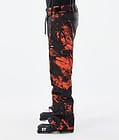 Dope Iconic Pantalon de Ski Homme Paint Orange, Image 2 sur 6