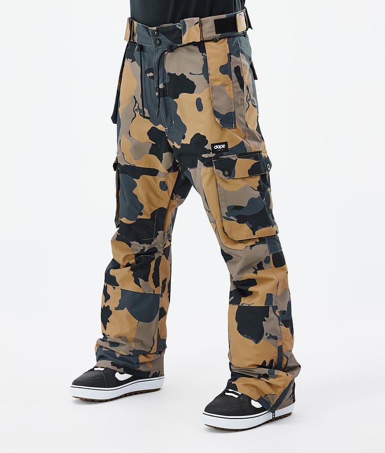 Dope Iconic Pantaloni Snowboard Uomo Walnut Camo, Immagine 1 di 6