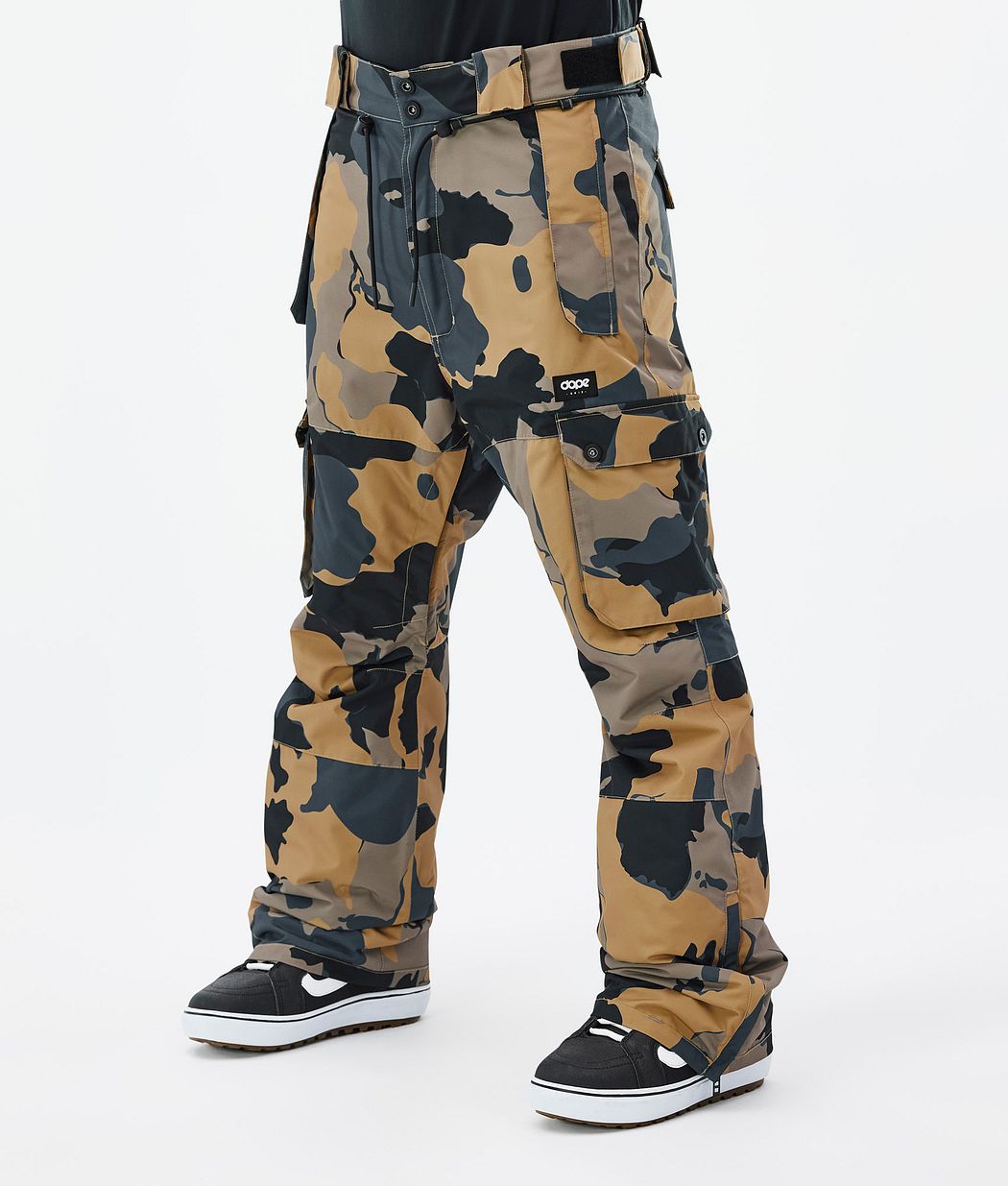 Dope Iconic Snowboard Pants Men Walnut Camo