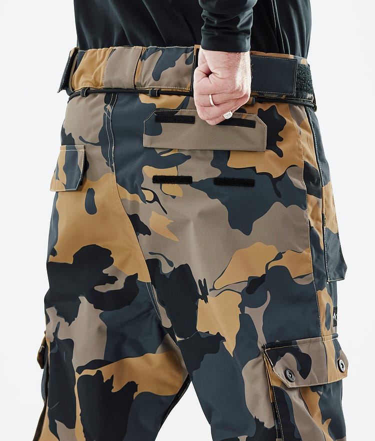 Dope Iconic Ski Pants Men Walnut Camo