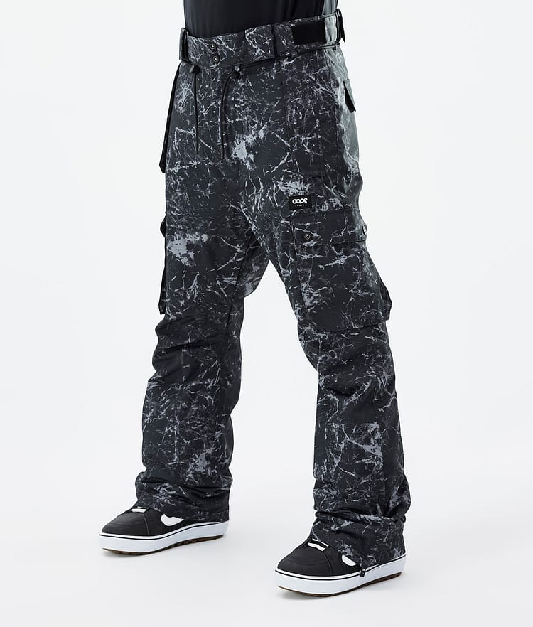 Dope Iconic Pantalon de Snowboard Homme Rock Black