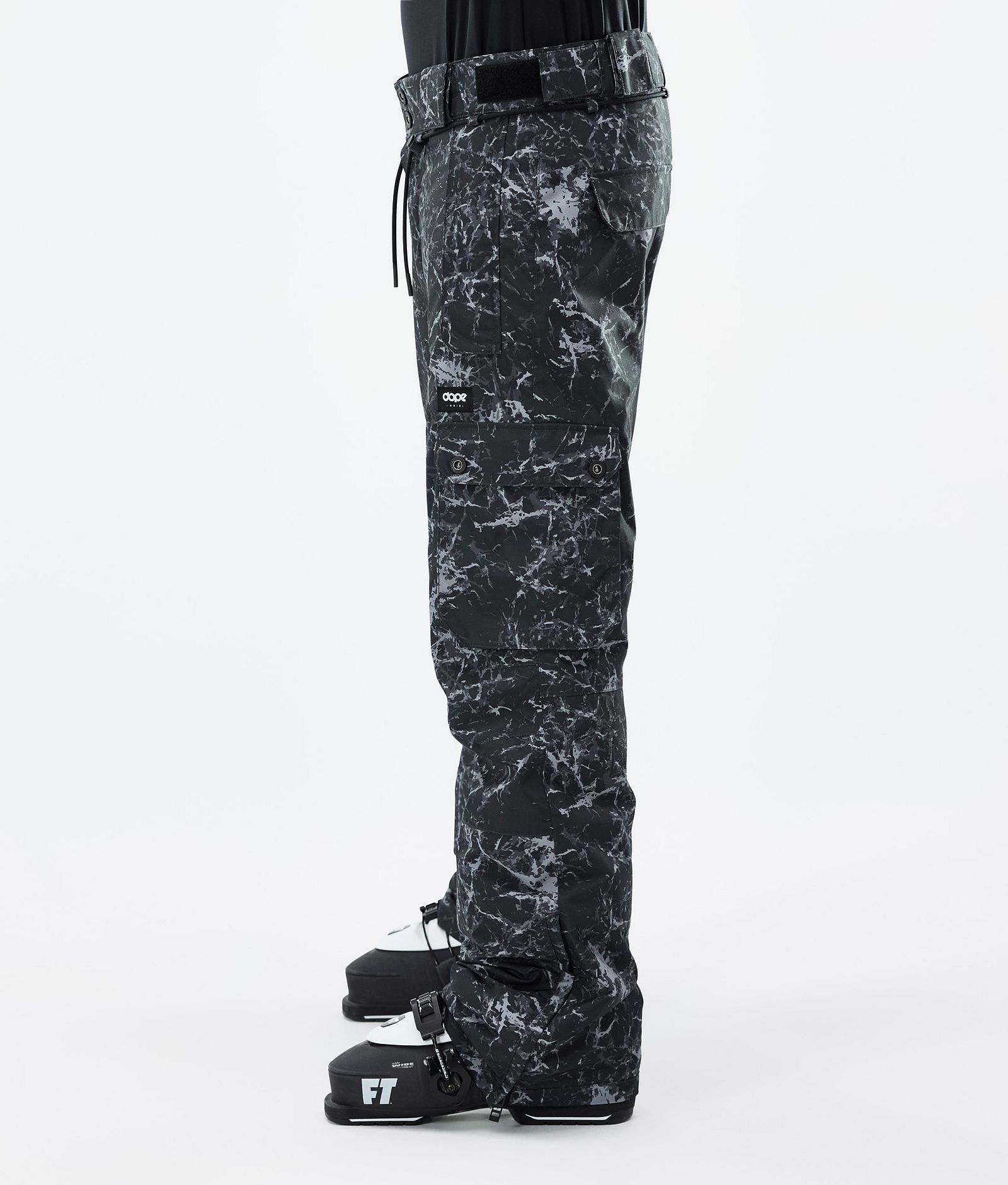 Dope Iconic Pantalon de Ski Homme Rock Black