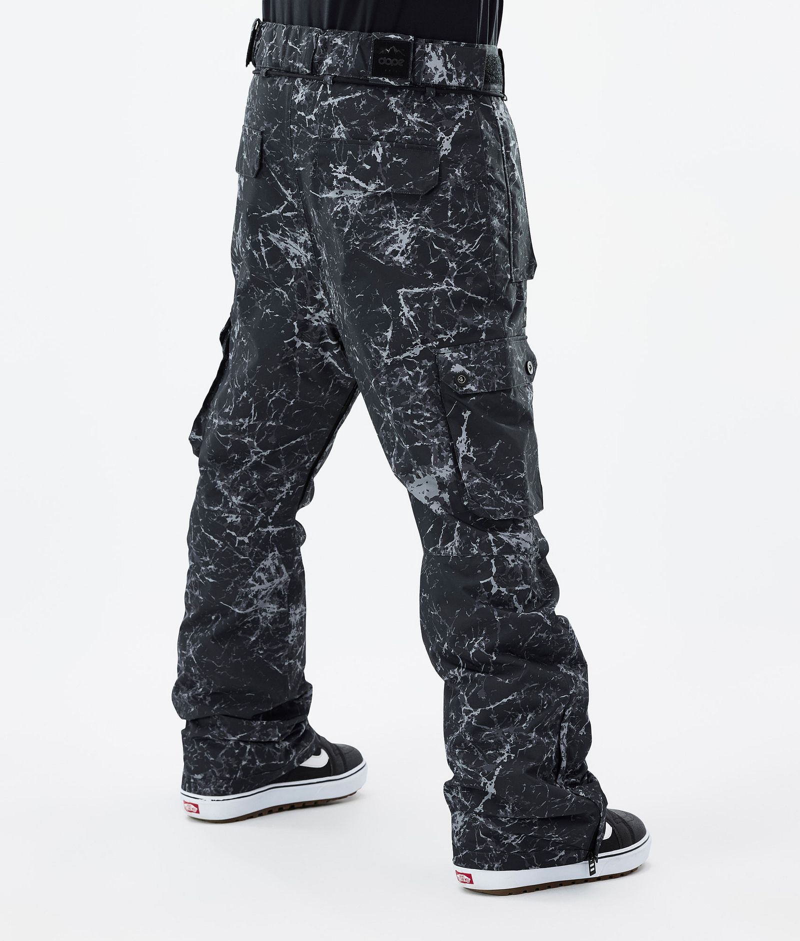 Dope Iconic Spodnie Snowboardowe Mężczyźni Rock Black, Zdjęcie 3 z 6