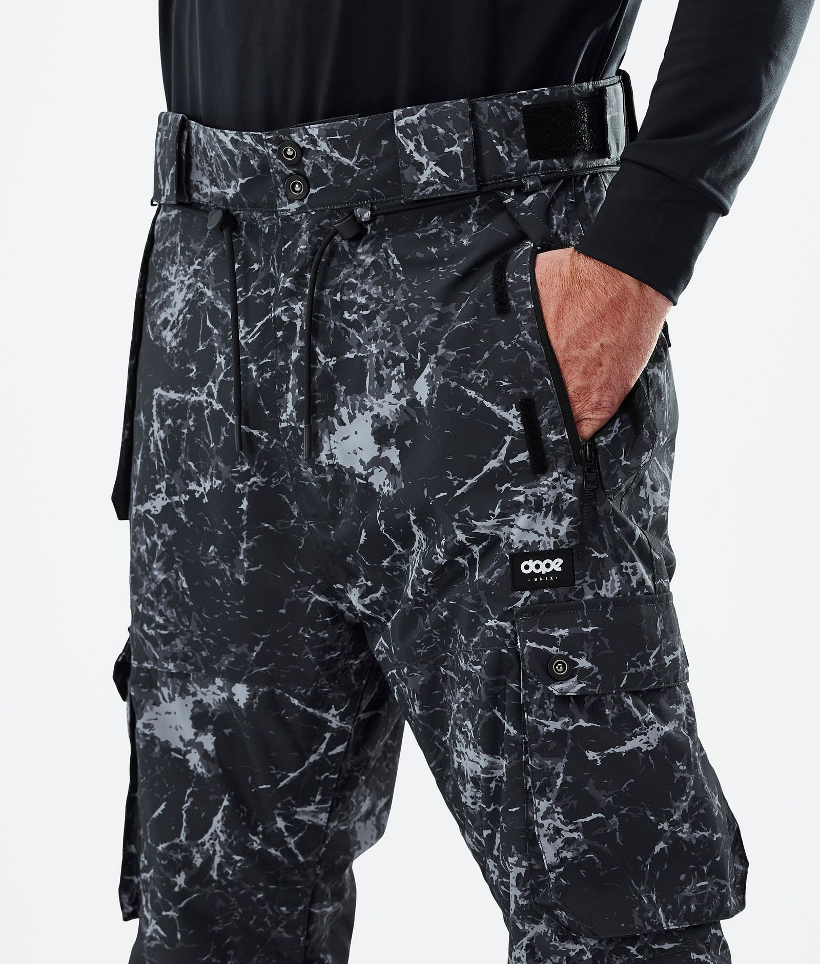 Dope Iconic Ski Pants Men Rock Black, Image 4 of 6