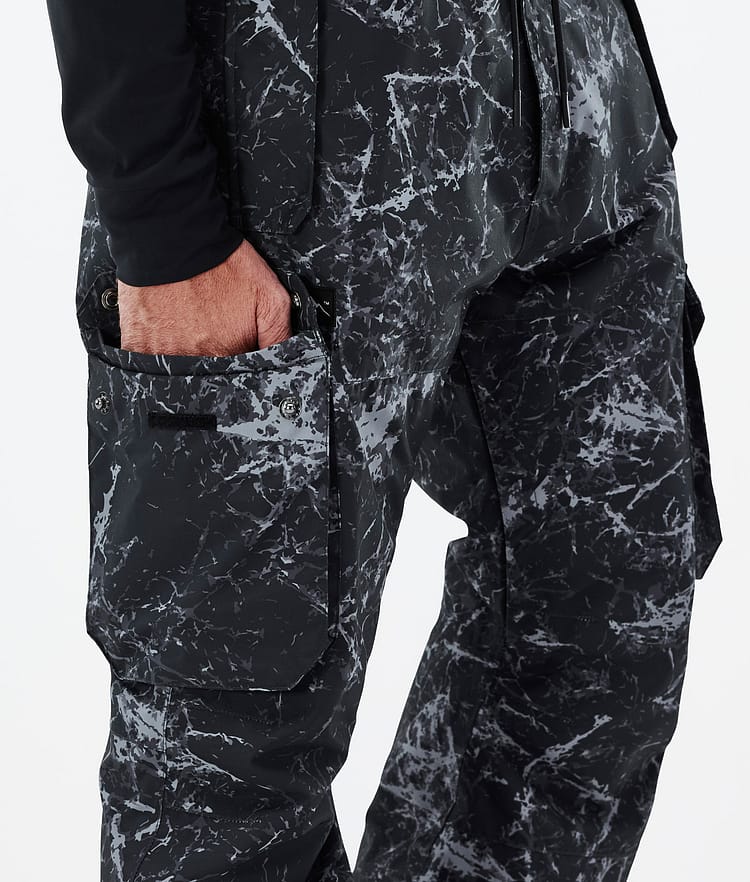 Dope Iconic Ski Pants Men Rock Black