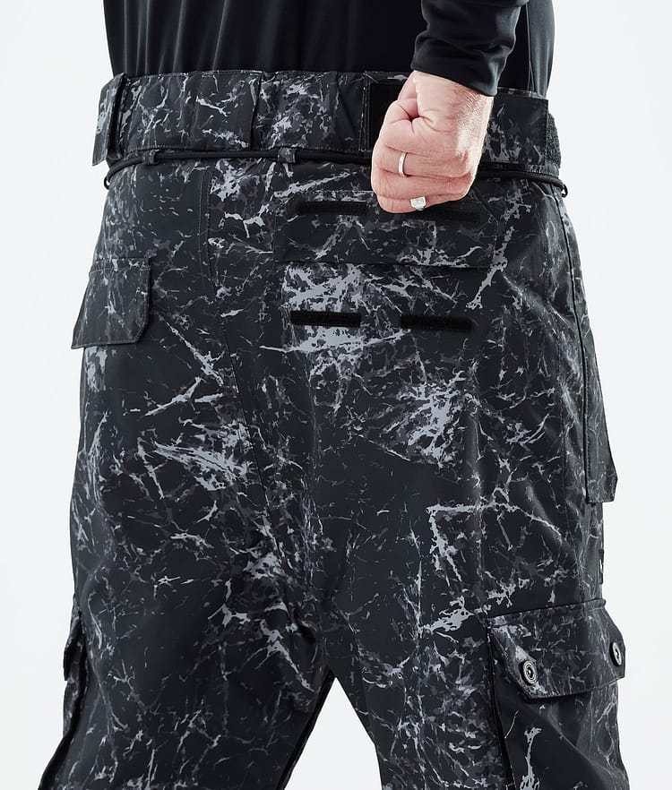 Dope Iconic Ski Pants Men Rock Black