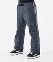 Dope Blizzard 2022 Snowboard Pants Men Metal Blue