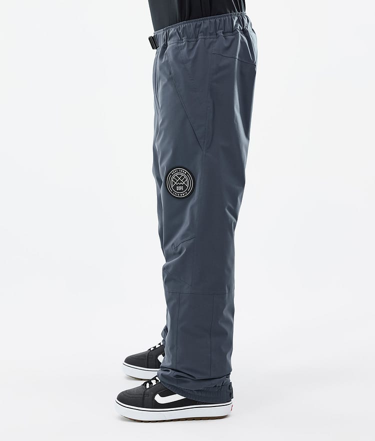 Dope Blizzard 2022 Snowboard Pants Men Metal Blue