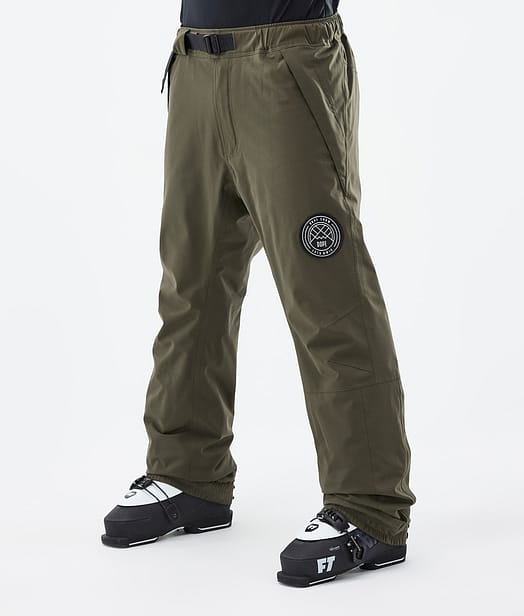 Dope Blizzard 22 Pantalones Esquí Hombre Olive Green