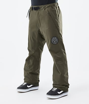 Dope Blizzard 22 Pantaloni Snowboard Uomo Olive Green