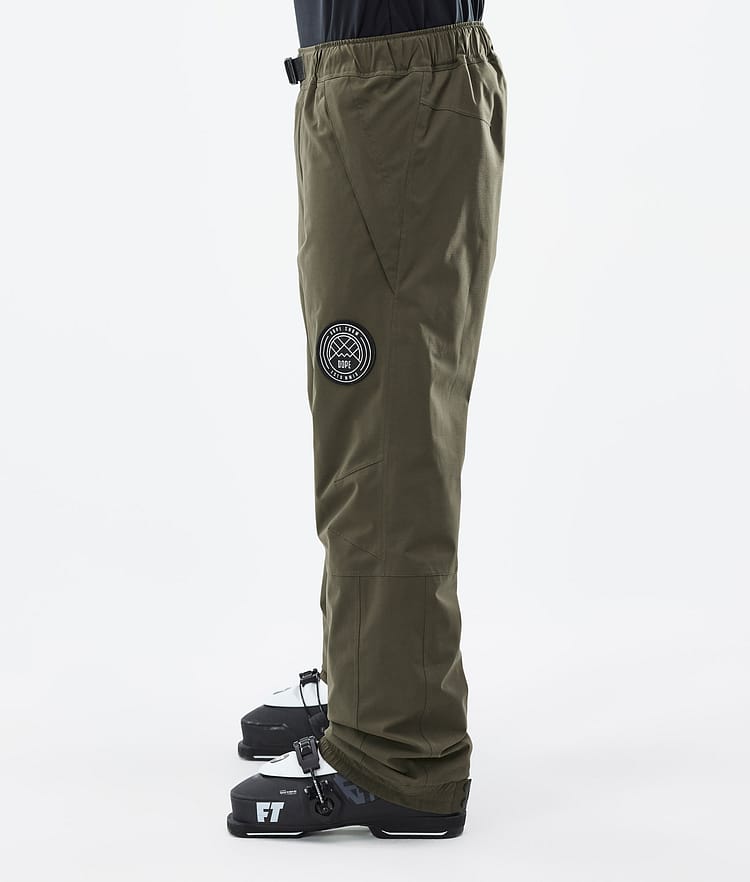 Dope Blizzard 2022 Pantalon de Ski Homme Olive Green, Image 2 sur 4