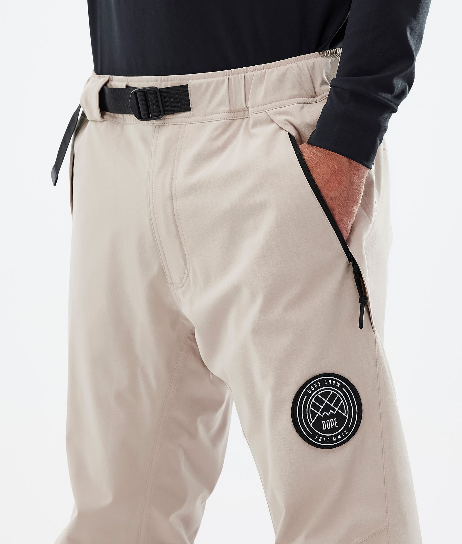 Dope Iconic 2021 Pantalones Snowboard Hombre Khaki - Tierra