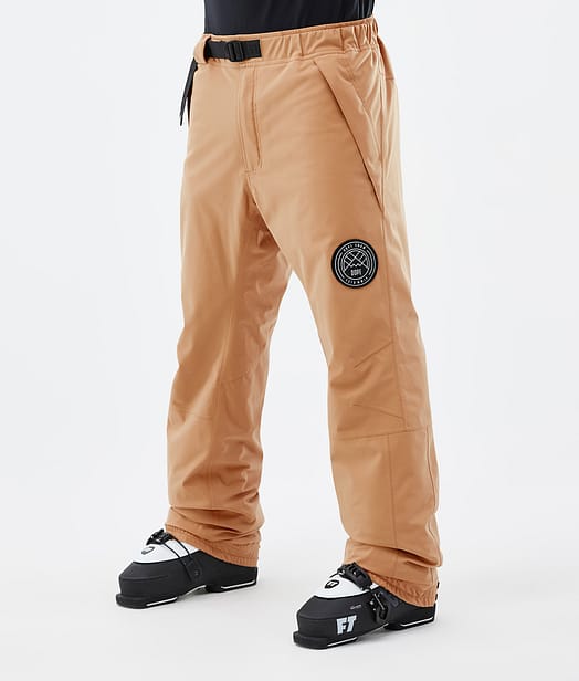 Dope Blizzard 2022 Ski Pants Men Khaki Yellow