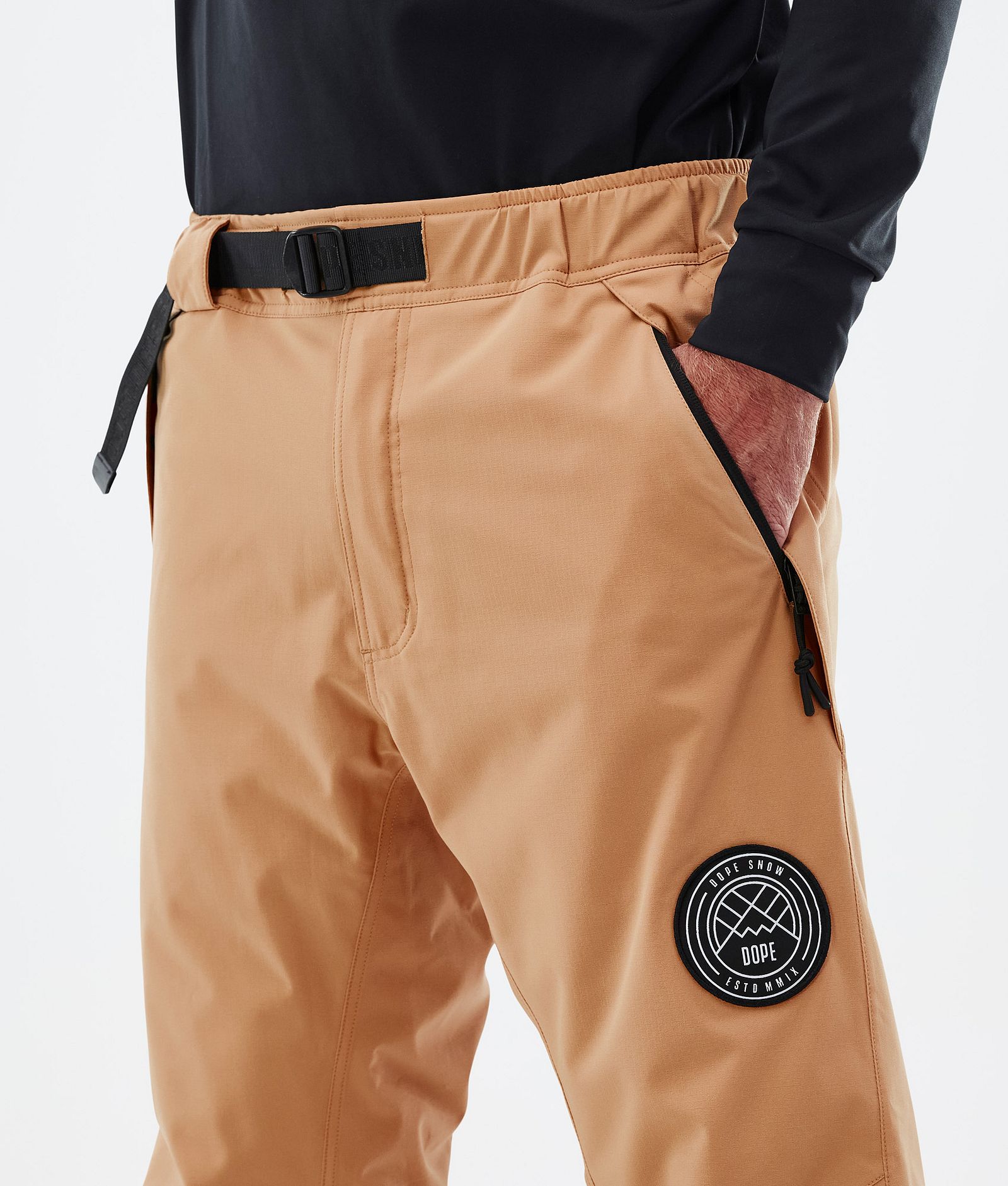 Dope Blizzard 2022 Ski Pants Men Khaki Yellow, Image 4 of 4