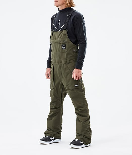 Dope Notorious B.I.B 2022 Spodnie Snowboardowe Mężczyźni Olive Green