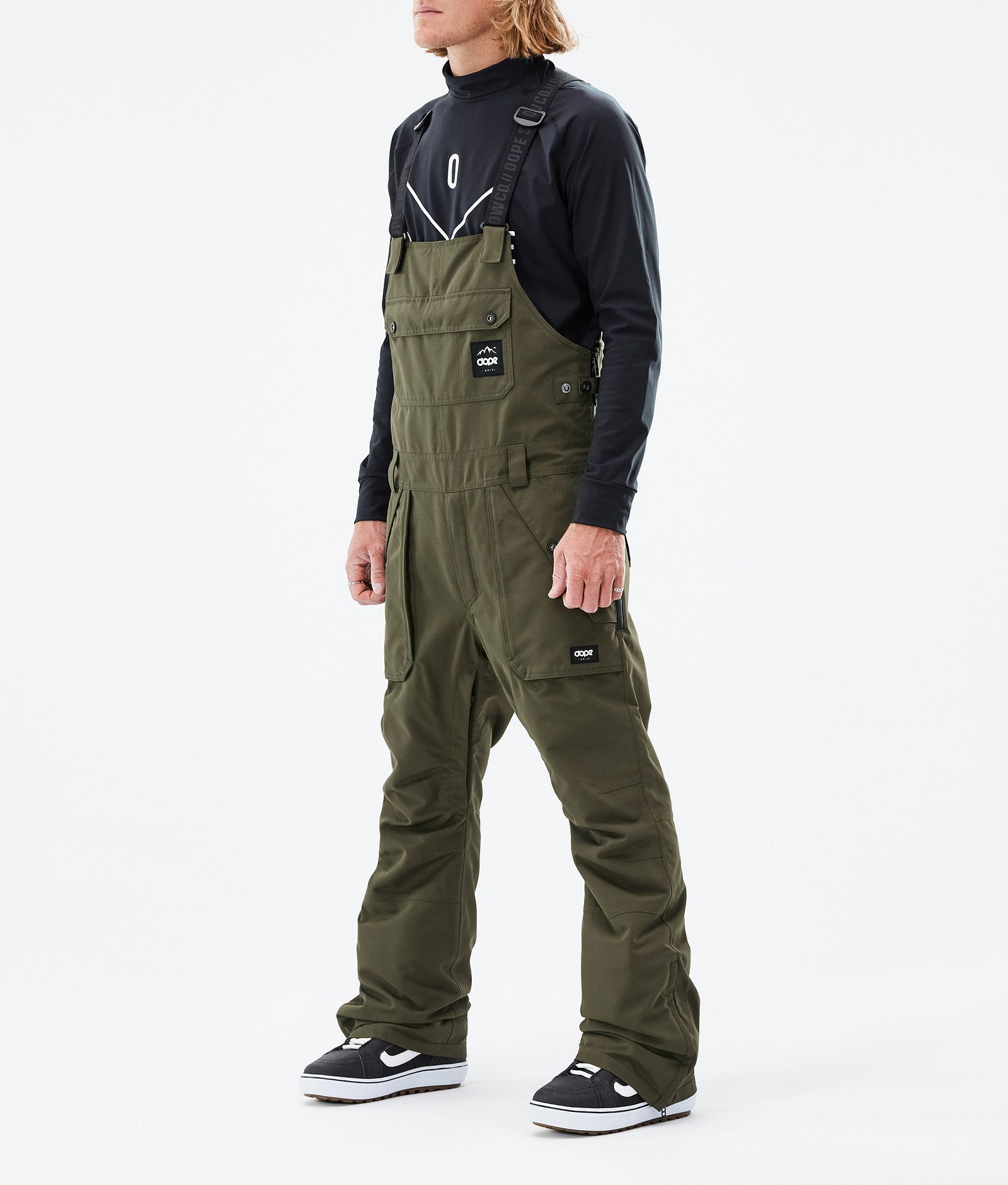 Dope Notorious B.I.B 2022 Pantaloni Snowboard Uomo Olive Green, Immagine 1 di 6