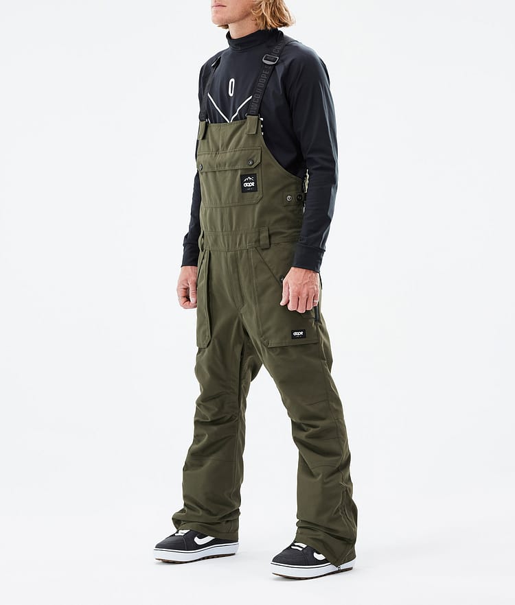 Dope Notorious B.I.B 2022 Snowboard Pants Men Olive Green